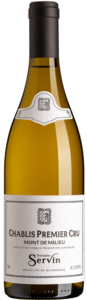 Bouteille Chablis Premier Cru Mont de Milieu Domaine Servin