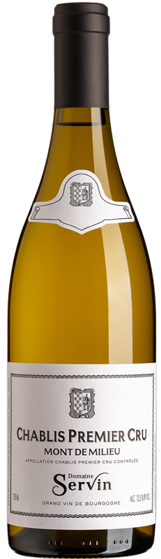 Bouteille Chablis Premier Cru Mont de Milieu Domaine Servin