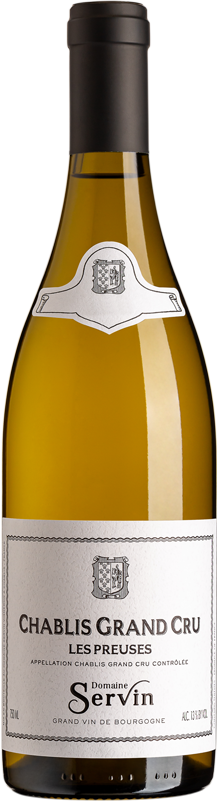 Bouteille Chablis Grand Cru Les Preuses - Domaine Servin